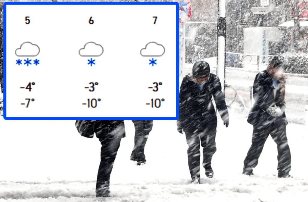 Orașele din România unde va ninge continuu timp de 3 zile, începând de astăzi – Anunțul meteorologilor ACCUWEATHER