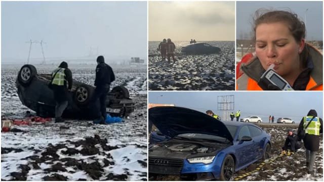 „Am luat fetiţa pentru a-i oferi căldură” – Accident tragic pe Drumul Morţii E85, după ce două şoferiţe au încercat să depăşească simultan.