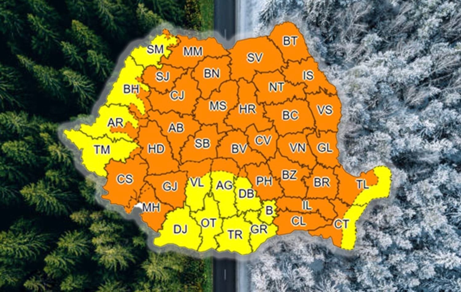 Atenționare meteorologică ANM: Revizuirea prognozei pentru februarie! Încă un ciclon polar în drum!