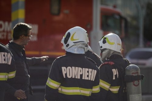 RO-ALERT emis în Ilfov din cauza unui incendiu într-o parcare subterană la Ștefăneștii de Jos