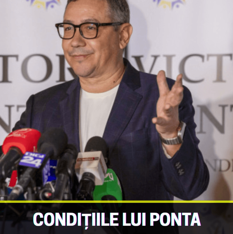 Victor Ponta a revenit! Ce cerințe a stabilit pentru George Simion și Nicușor Dan în turul 2. Lista lui Ponta.