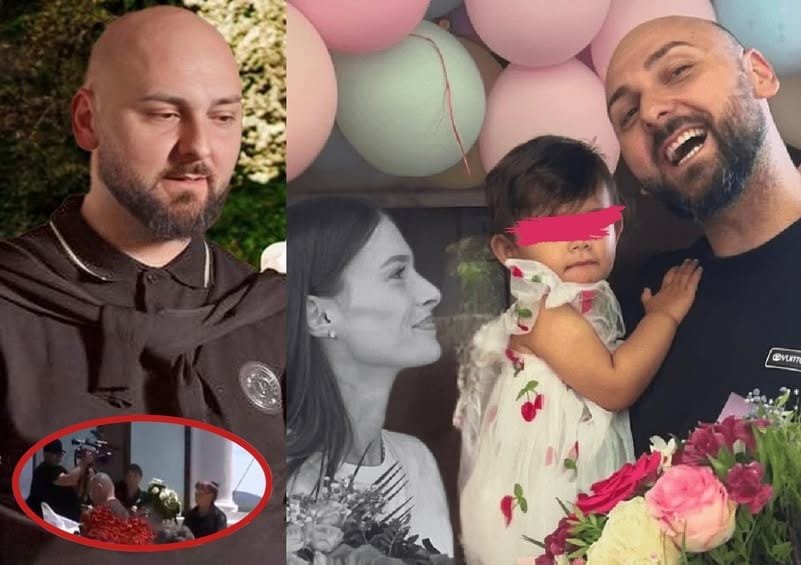 Alex, soțul regretatei Teodora Marcu, gest emoționant în biserică la înmormântare: A stat aproape de sicriu și i-a adus un ultim cadou de rămas bun.