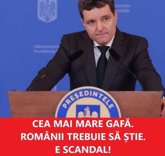 Breaking News: Nicușor Dan Caught in a Major Blunder. Important Information for All Romanians.