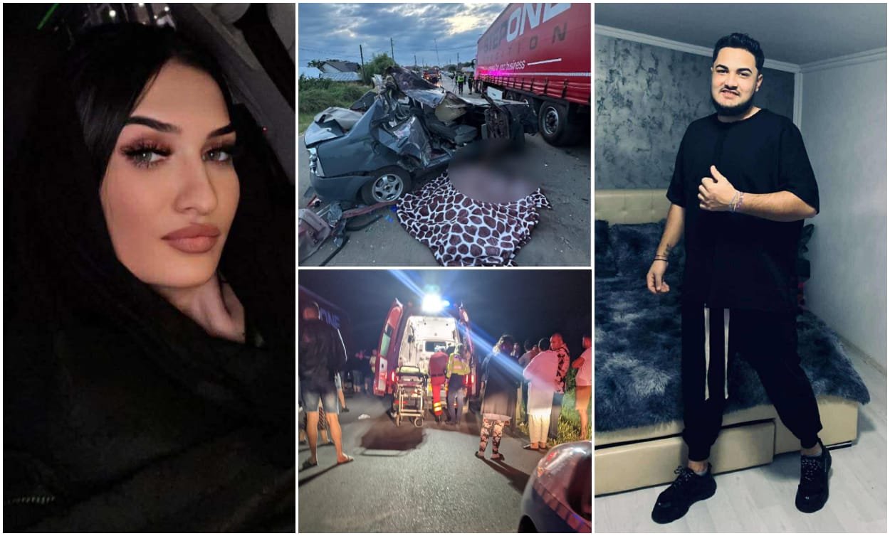Tragedia din Galați: Frații Mario și Florina, în vârstă de 18 și 21 de ani, au pierdut viața într-un accident.