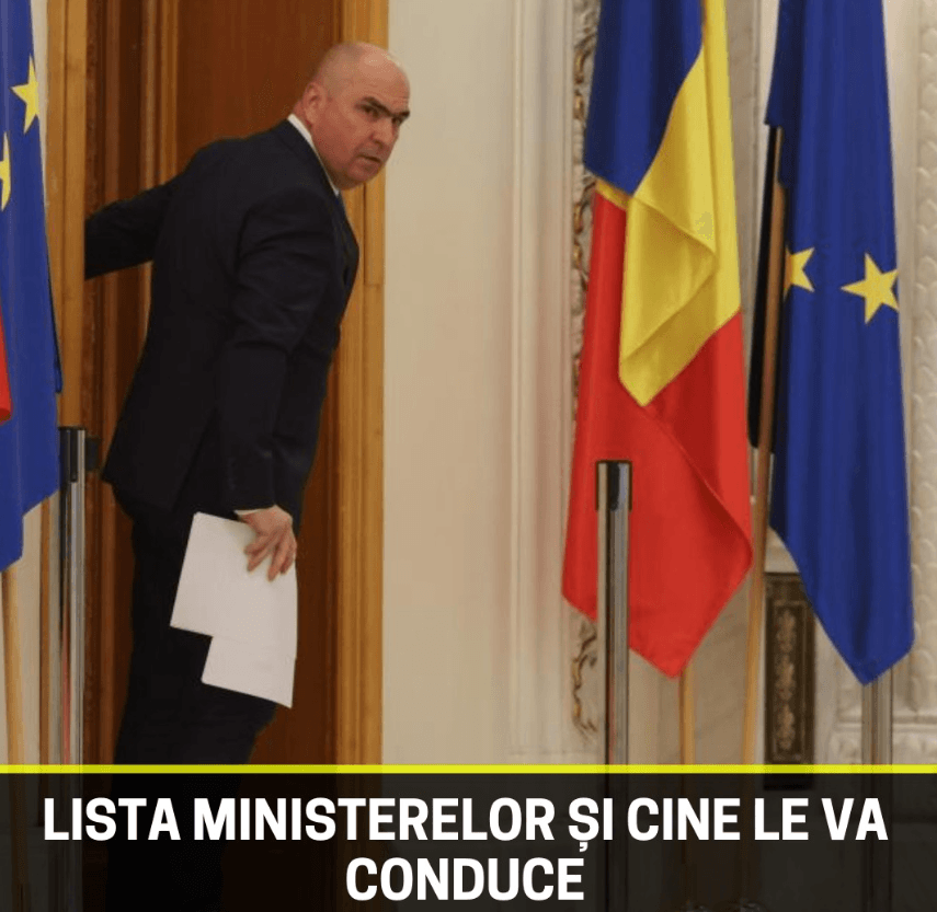 Noua guvernare: Ministerele și persoanele desemnate pentru funcții