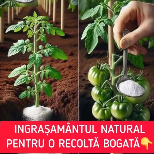 Îngrășământ natural, datorită căruia roșiile cresc de 10 ori mai repede