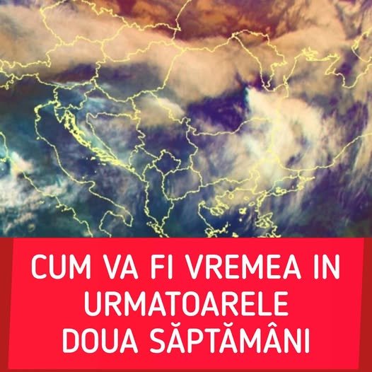 ANM anunță prognoza meteo pe două săptămâni: de la 34°C la minime de 5°C