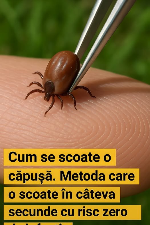 Cum se scoate o căpuşă. Metoda care o scoate în câteva secunde cu risc zero de infecţie