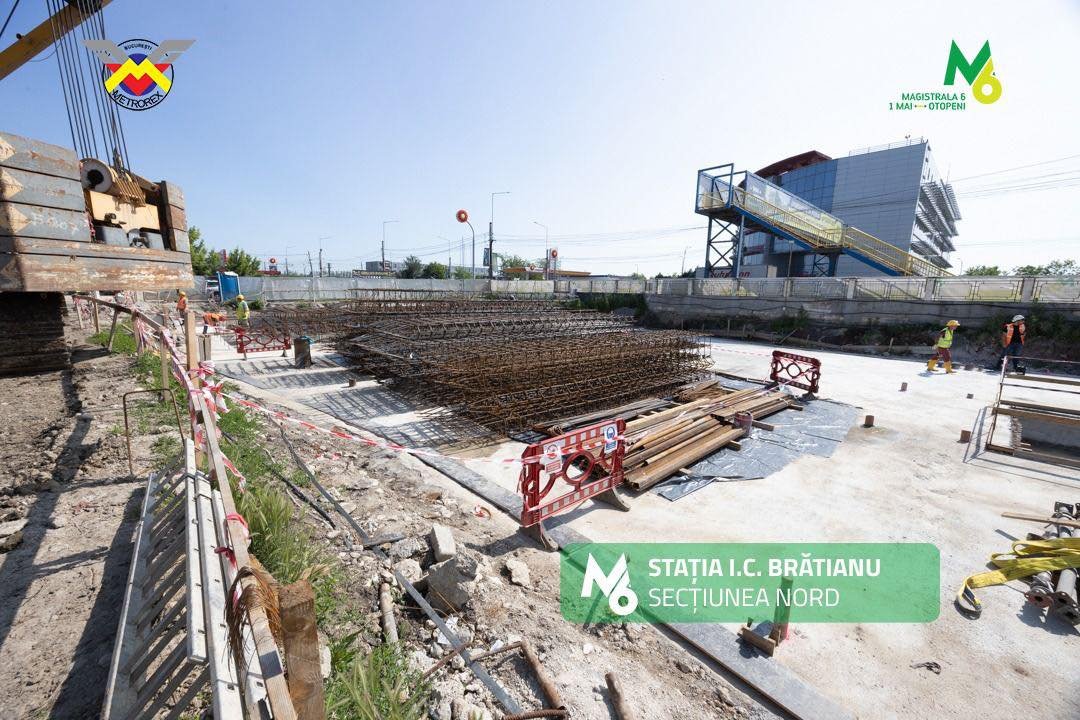 Metrorex a accelerat lucrările la linia de metrou spre Otopeni, finalizând diverse etape la stațiile Tokyo, Aeroport Băneasa și Gara Băneasa.