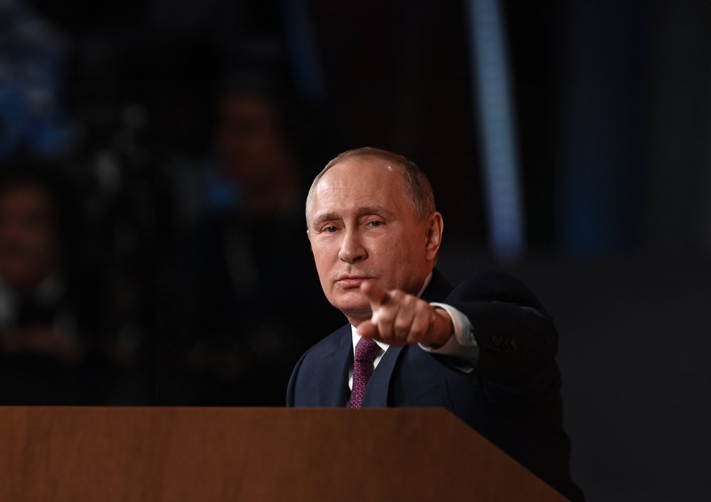 Vladimir Putin: Reînarmarea NATO nu este o amenințare, Rusia va face față oricărei provocări: „Vom contracara orice amenințare, fără nicio îndoială.”