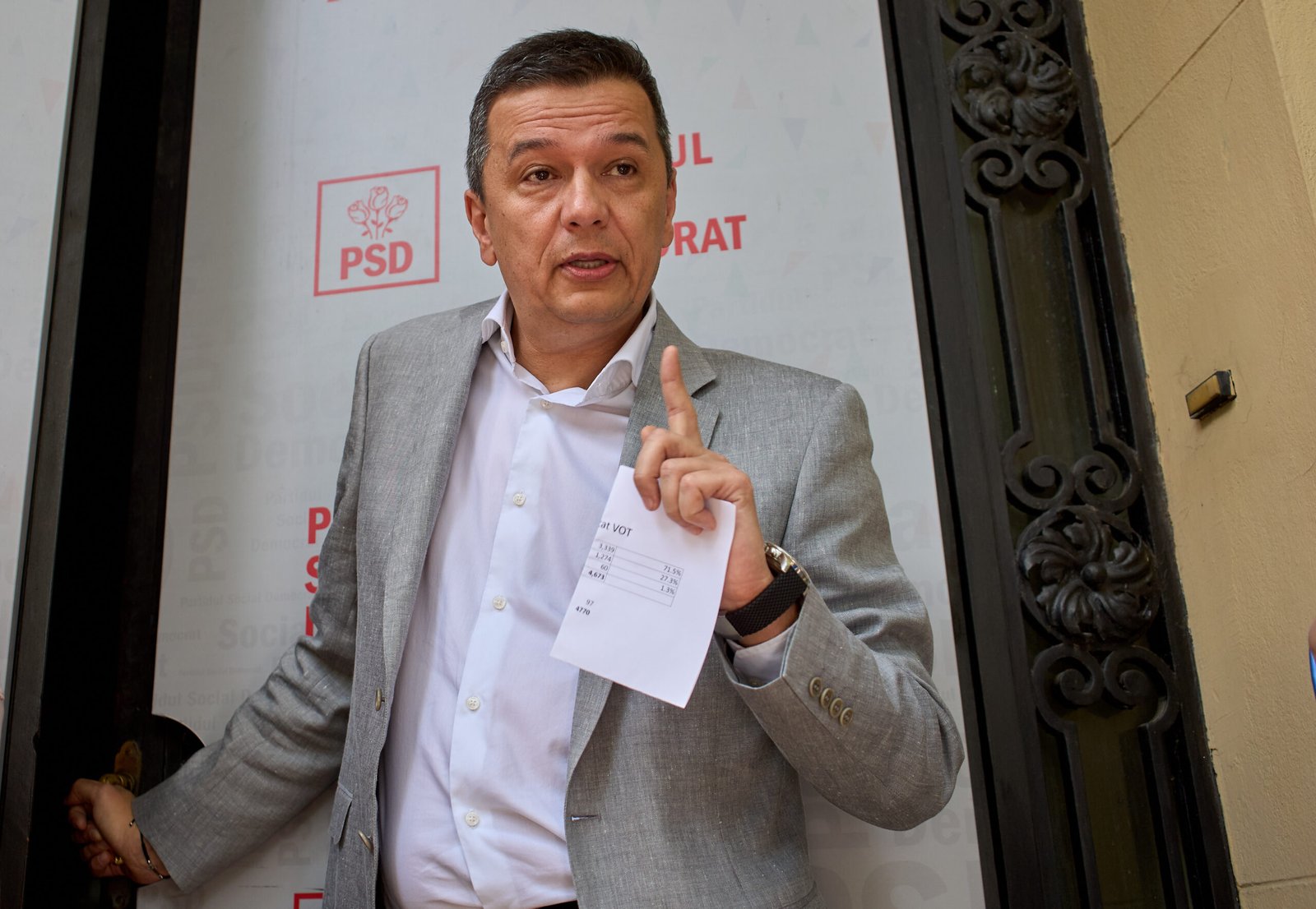 Sorin Grindeanu acuză USR de plagiat în privința amendamentelor PSD pentru reducerea subvențiilor partidelor politice.