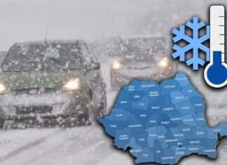 Visun puternic în România: Ninsori abundente afectează Bucureștiul și alte județe