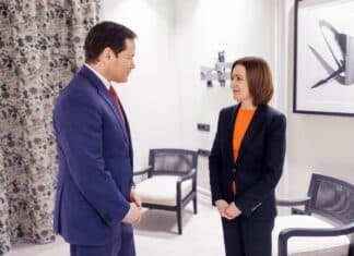 Maia Sandu s-a întâlnit cu secretarul de stat american Marco Rubio la Conferința de Securitate de la München, întâlnire organizată la inițiativa SUA.