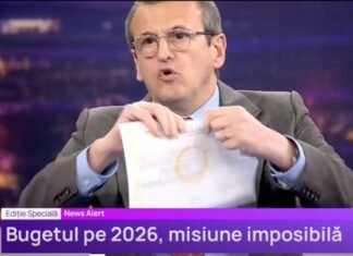 Cristian Preda, profesor și politolog, își rupe diploma de doctor în direct la Digi24 în semn de protest față de diminuarea sporului pentru angajații bugetari cu titlu de doctor.