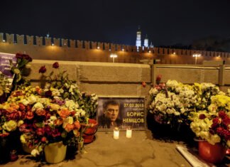 Ambasadorul României în Rusia a luat parte la ceremonia de comemorare a lui Boris Nemțov, opozant asasinat în 2015.