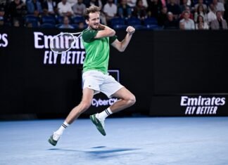 Daniil Medvedev câștigă turneul ATP 500 de la Dubai după retragerea lui Tallon Griekspoor din finală din cauza unei accidentări