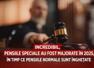 Pensiile judecătorilor au avut o creștere semnificativă în 2025, cea mai mare ajungând aproape de 70.000 de lei pe lună.