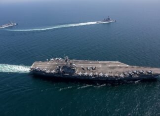 Gardienii Revoluției din Iran declară lansarea unui atac cu rachete asupra portavionului american USS Abraham Lincoln în Golful Persic
