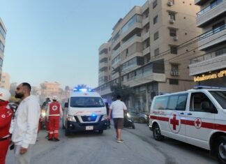 Israel a efectuat atacuri în Liban, soldate cu șase morți, inclusiv paramedici, și opt răniți.