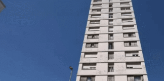 O mamă a sărit de la etajul 13, luându-și cu ea trei dintre copii