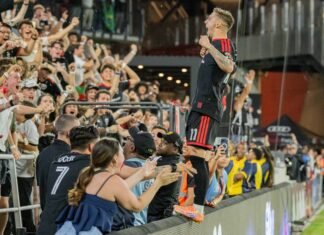 Louis Munteanu, atacantul lui DC United, marchează în remiza 4-4 cu Montreal CF și este convocat la meciurile amicale ale naționalei României.