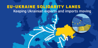 Coridoarele UE-Ucraina au reprezentat 70% din importurile Ucrainei în aprilie 2026.