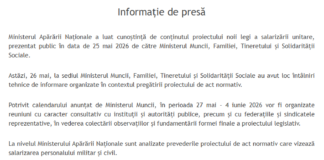 Ministerul Apărării Naționale evaluează proiectul noii legi salariale, care propune un salariu inferiior pentru șeful Armatei față de cel al unui deputat.