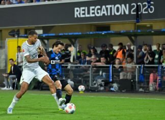 Wolfsburg pierde barajul de menținere în Bundesliga și retrogradează pentru prima dată în 29 de ani de prezență în prima ligă germană.