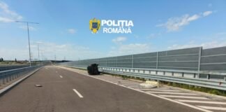 Bărbat de 26 de ani, căutat pentru furt și conducere fără permis, capturat de poliție după o urmărire pe Autostrada Soarelui