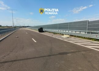 Bărbat de 26 de ani, căutat pentru furt și conducere fără permis, capturat de poliție după o urmărire pe Autostrada Soarelui