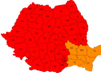 16 județe din România sub avertizare Cod roșu de caniculă, cu temperaturi de până la 40 de grade