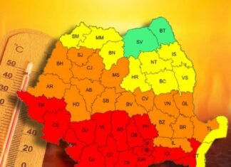 Alerte de caniculă în România: Cod portocaliu în trei județe, cu temperaturi atingând 38 de grade Celsius