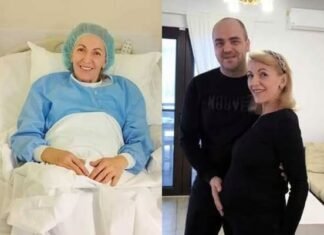 Carmen a devenit mamă de gemeni la 57 de ani, însoțită de un soț cu 22 de ani mai tânăr.