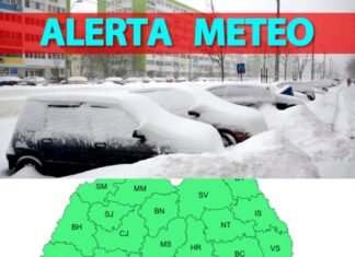 Val de aer polar în România: Temperaturile scad cu până la 15 grade! Zonele din țară unde ar putea să ningă